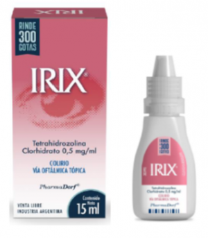 Pharmadorf Irix Colirio, Ojo Rojo