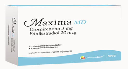 Pharmadorf Maxima MD Anticonceptivo oral